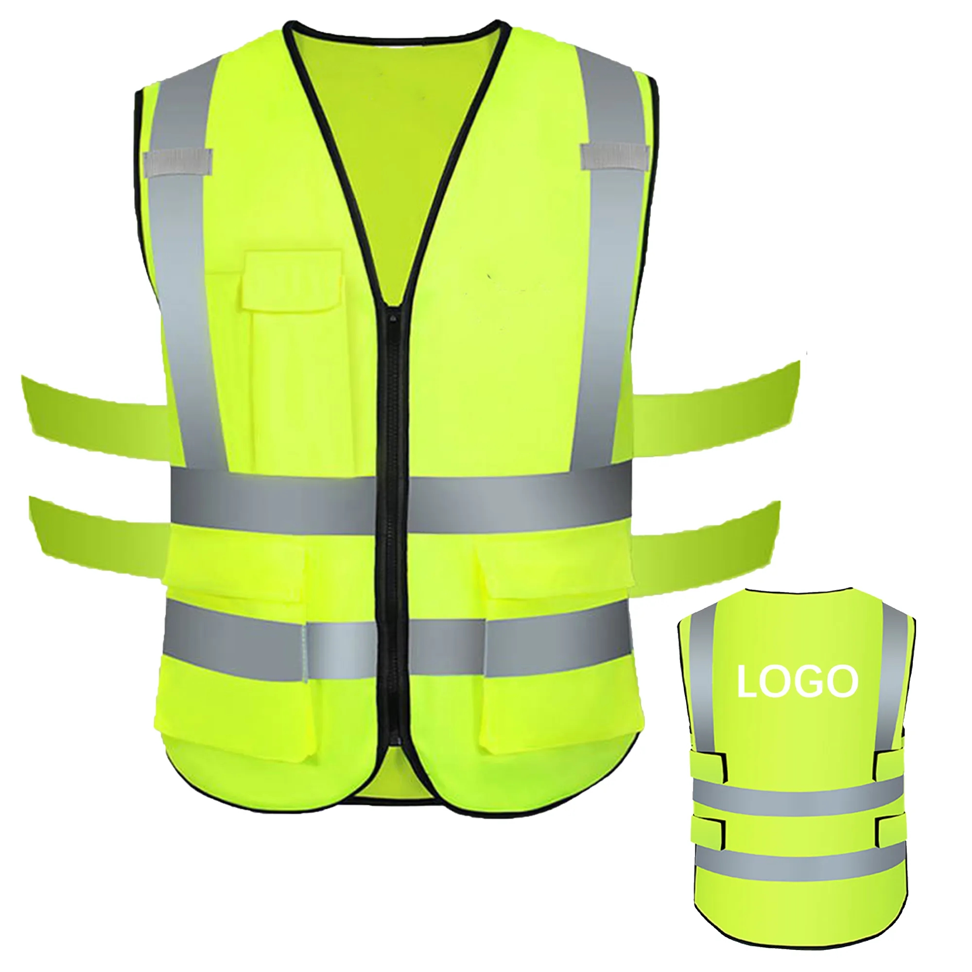 Adjustable Reflective Safety Vest 1
