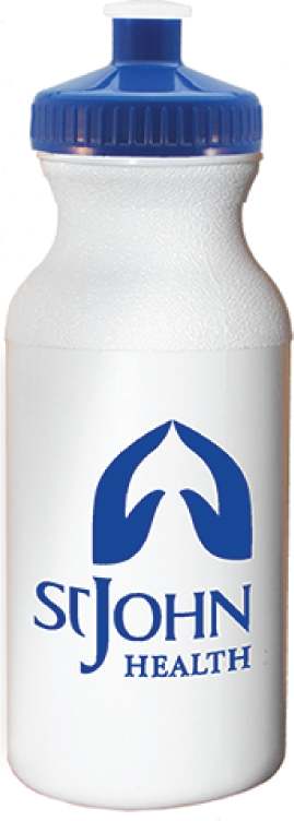 20 oz Plastic Water Bottle - Bike Bottle - USA Made - HDPE Plastic 8