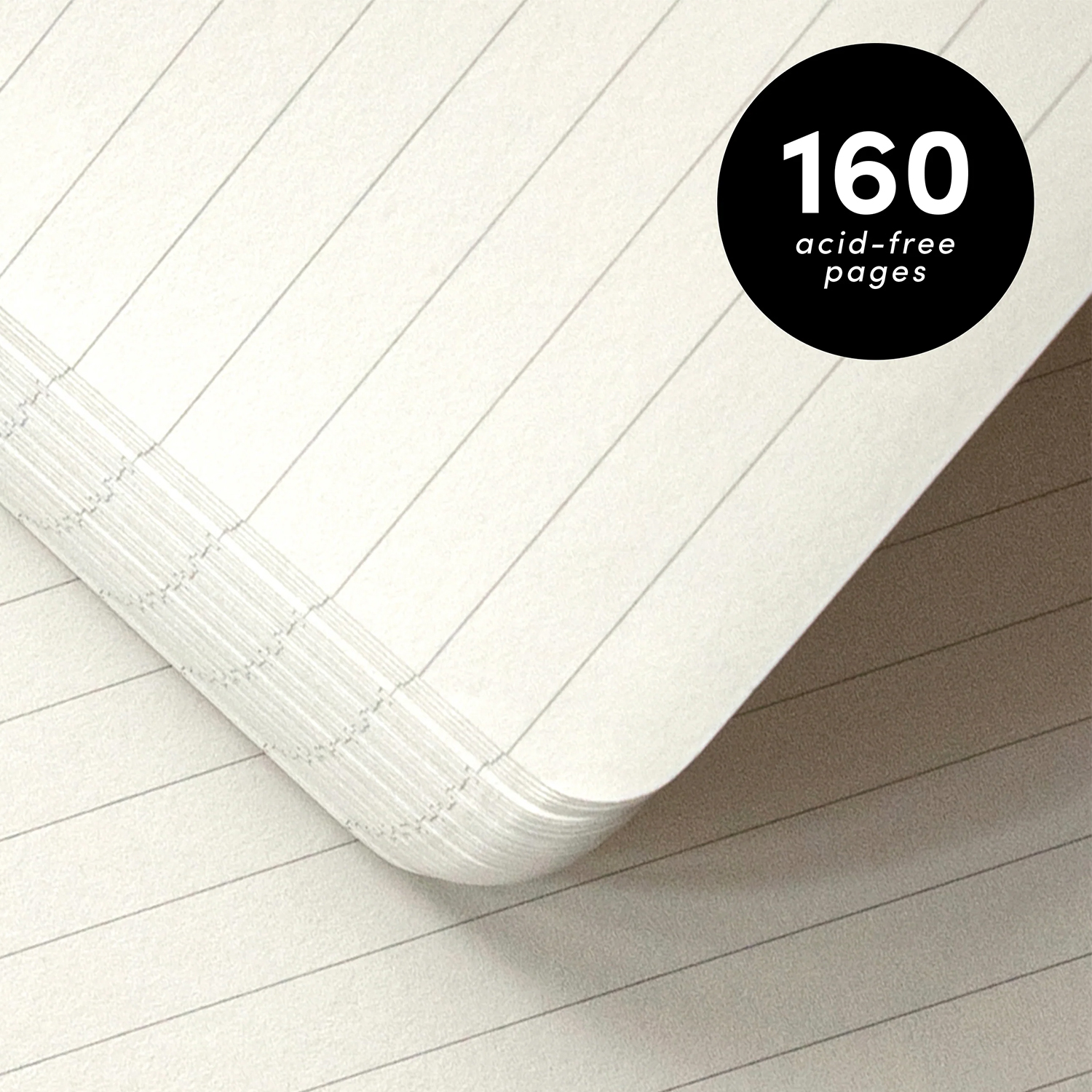 PAPERAGE® Executive Leather Hard Cover Lined Journal Notebook with Elastic Band Closure 3