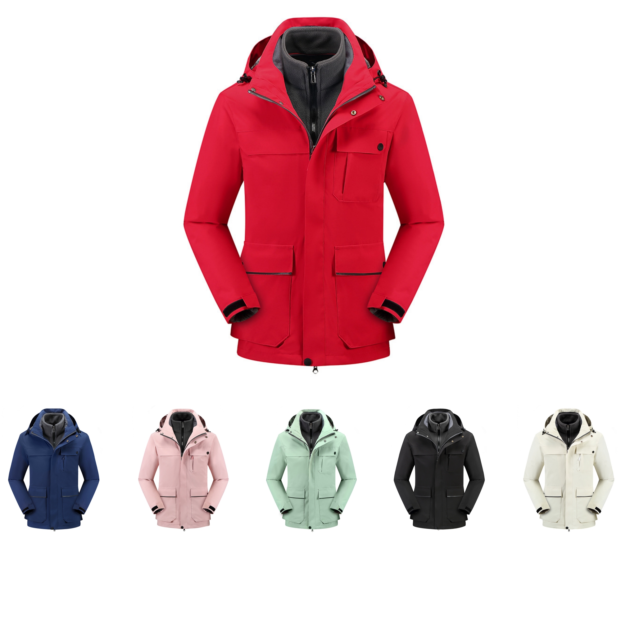 3-in-1 Winter Jacket For Men And Women 2