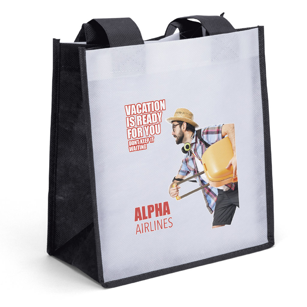 Degas - PET Non-Woven Tote - ColorVista 4