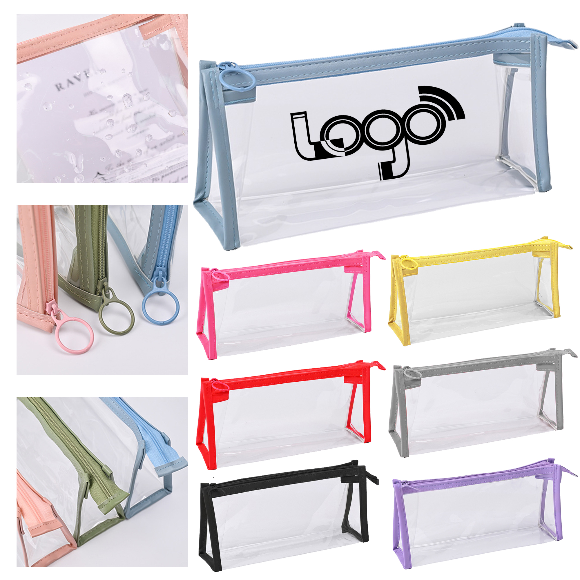 Large Capacity Transparent Pencil Pouch 2
