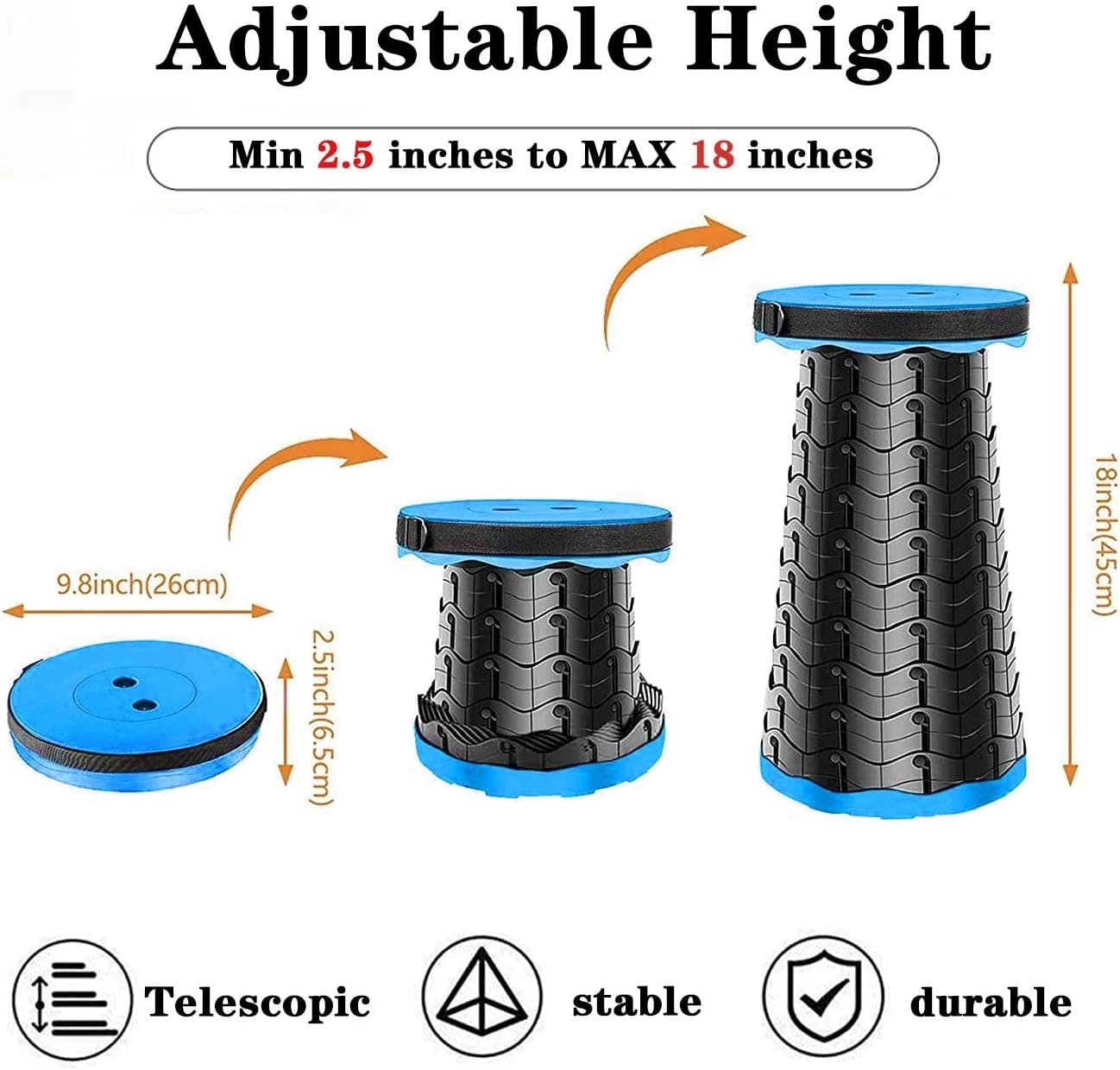 Collapsible Portable Stool 6