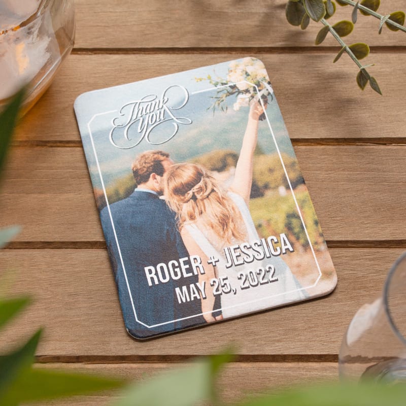 Pulpboard Coasters - 3 7/8" X 5 3/8" Rectangle 3