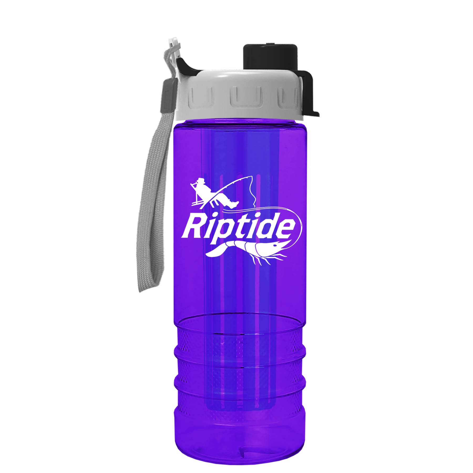 Salute Infuser - 24 oz. Bottle with Quick Snap 4