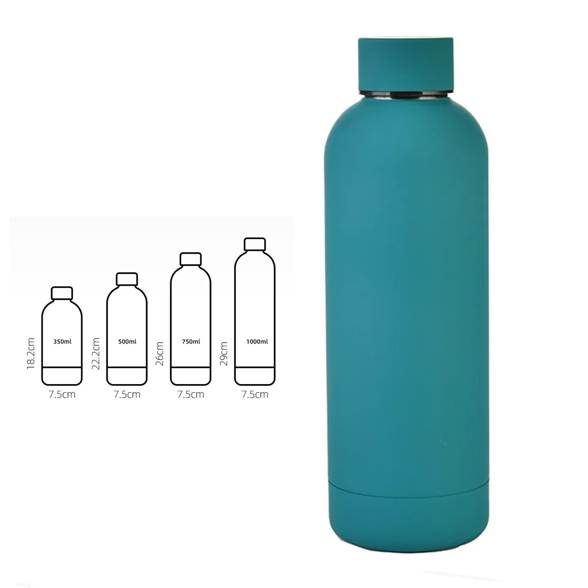 17oz Stainless Steel Vacuum Insulated Water Bottle, custom water bottle with logo imprint 2