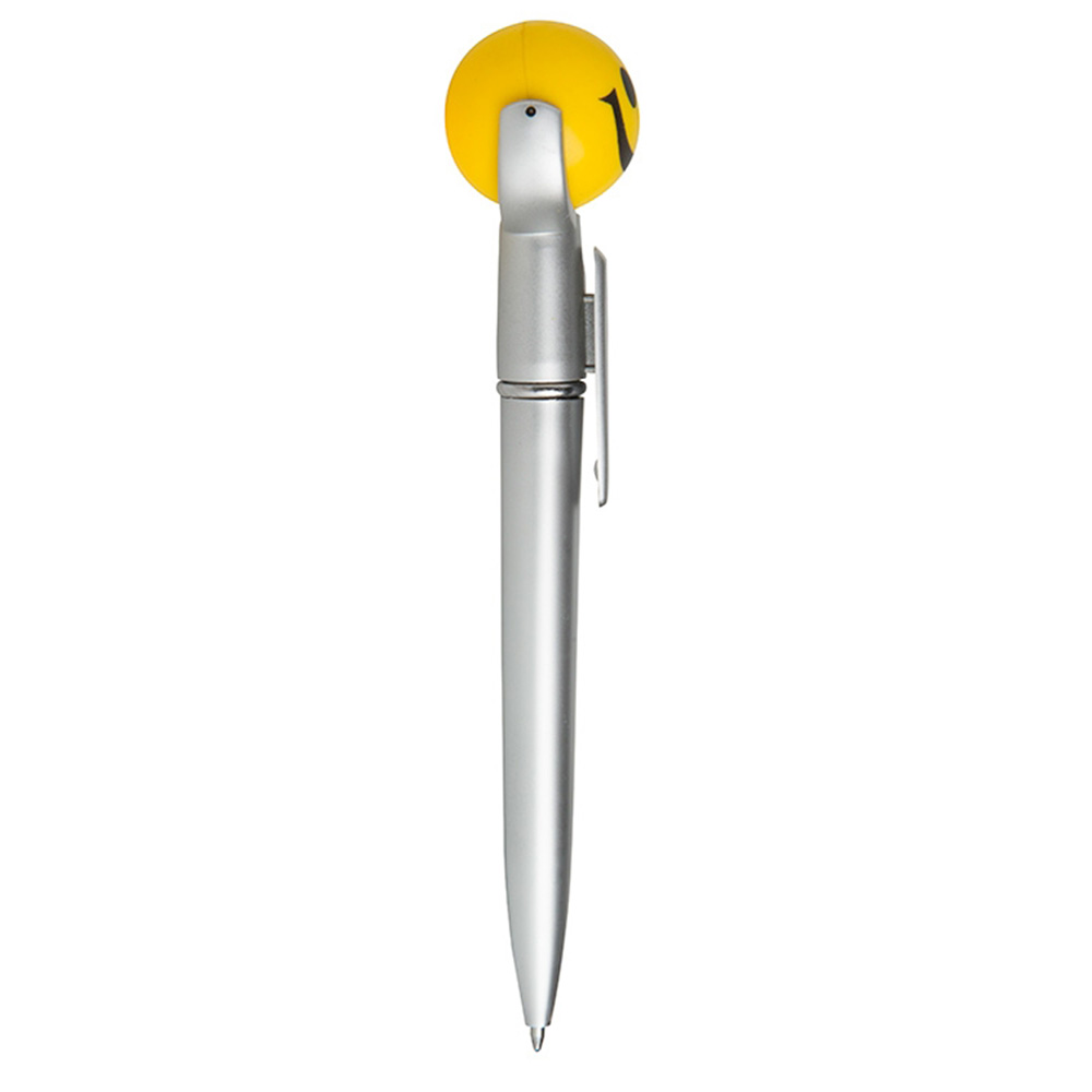 Smiley Squeeze Top Pen 1