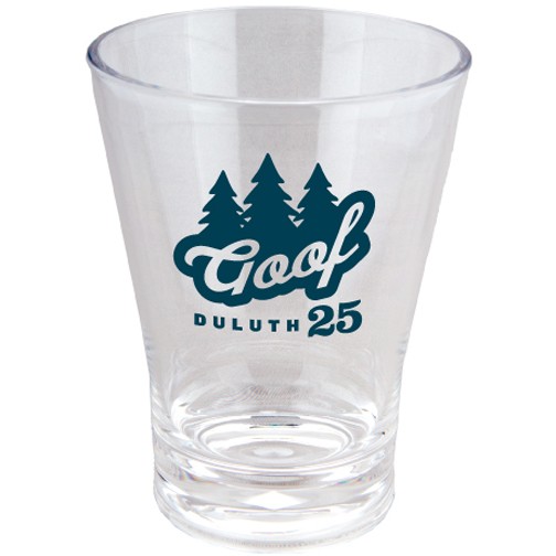 12 Oz. Short Acrylic Fluted Tumbler 1