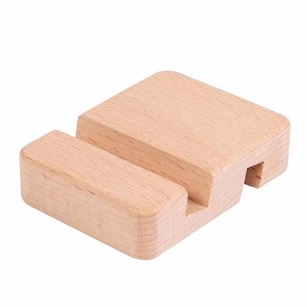 Wood Mobile Phone Stand 1