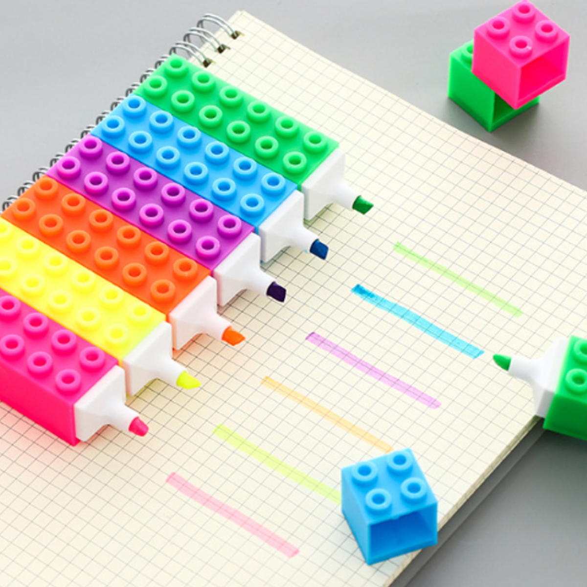 Block Shaped Highlighter Marker 6