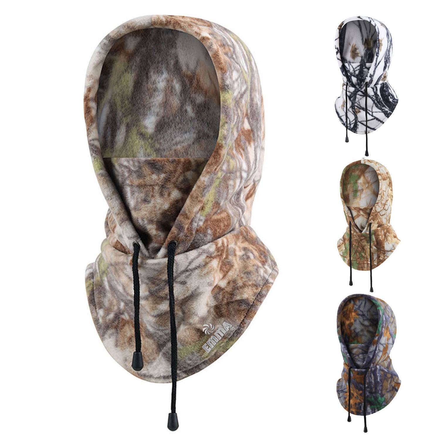 Winter Polar Fleece Unisex Balaclava Hat W/ Mask 9