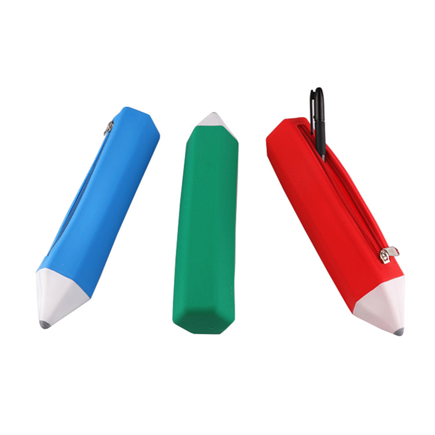Pen Shape Silicone Pencil Case 5