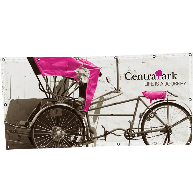 13 Oz. Single-Sided Vinyl Hanging Banner (8'x4')