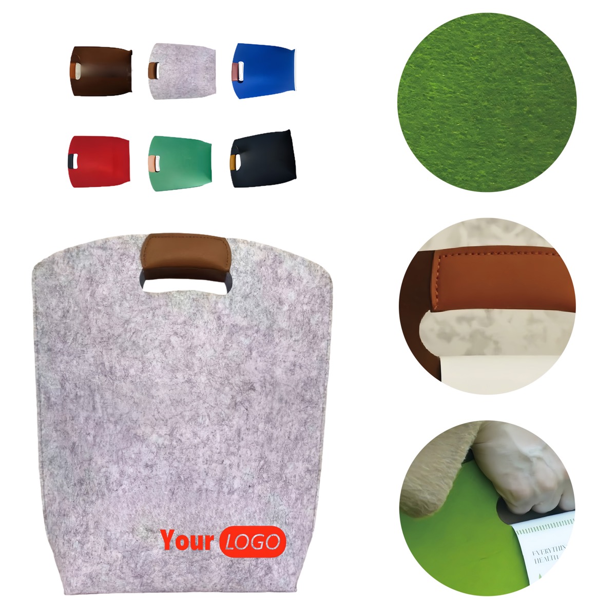 Business Felt Tote Gift Bag 3