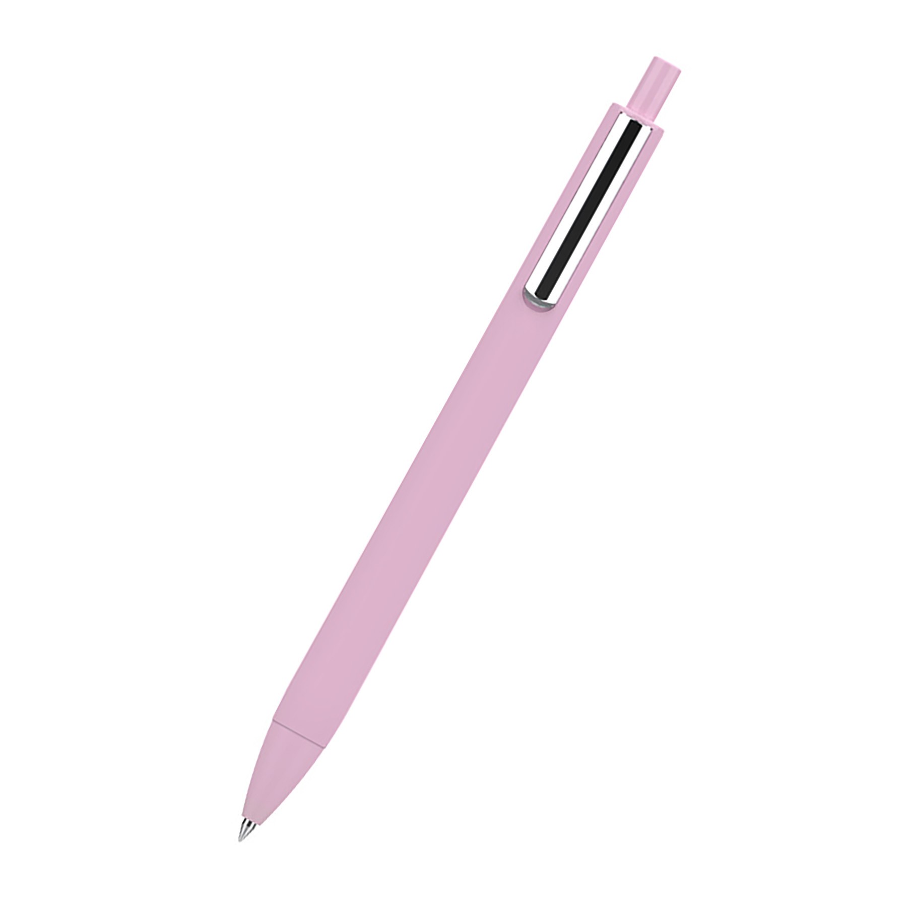 Slim Clik Gel Pen With Metal Clip 10