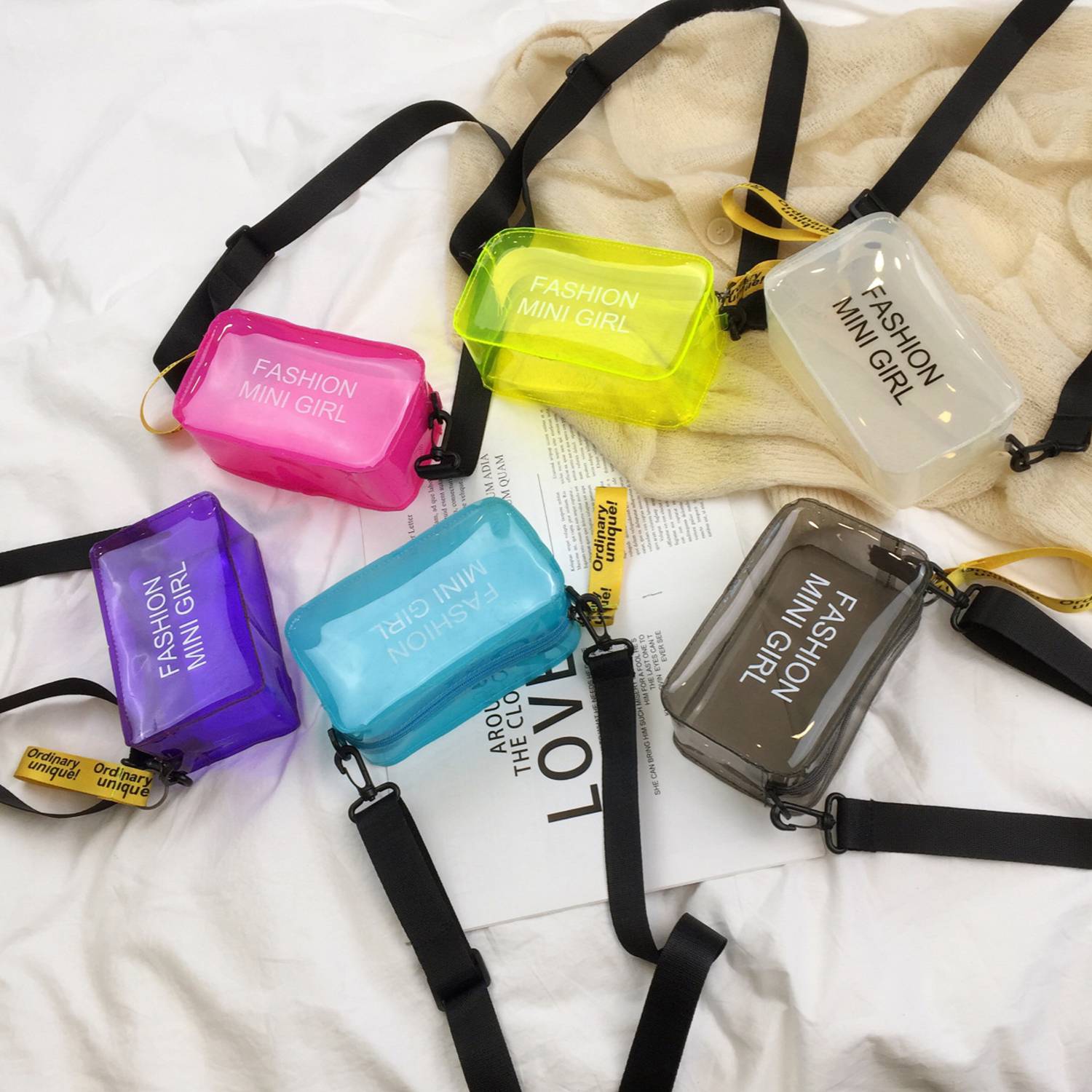 PVC Mini Clear Crossbody Bag 2