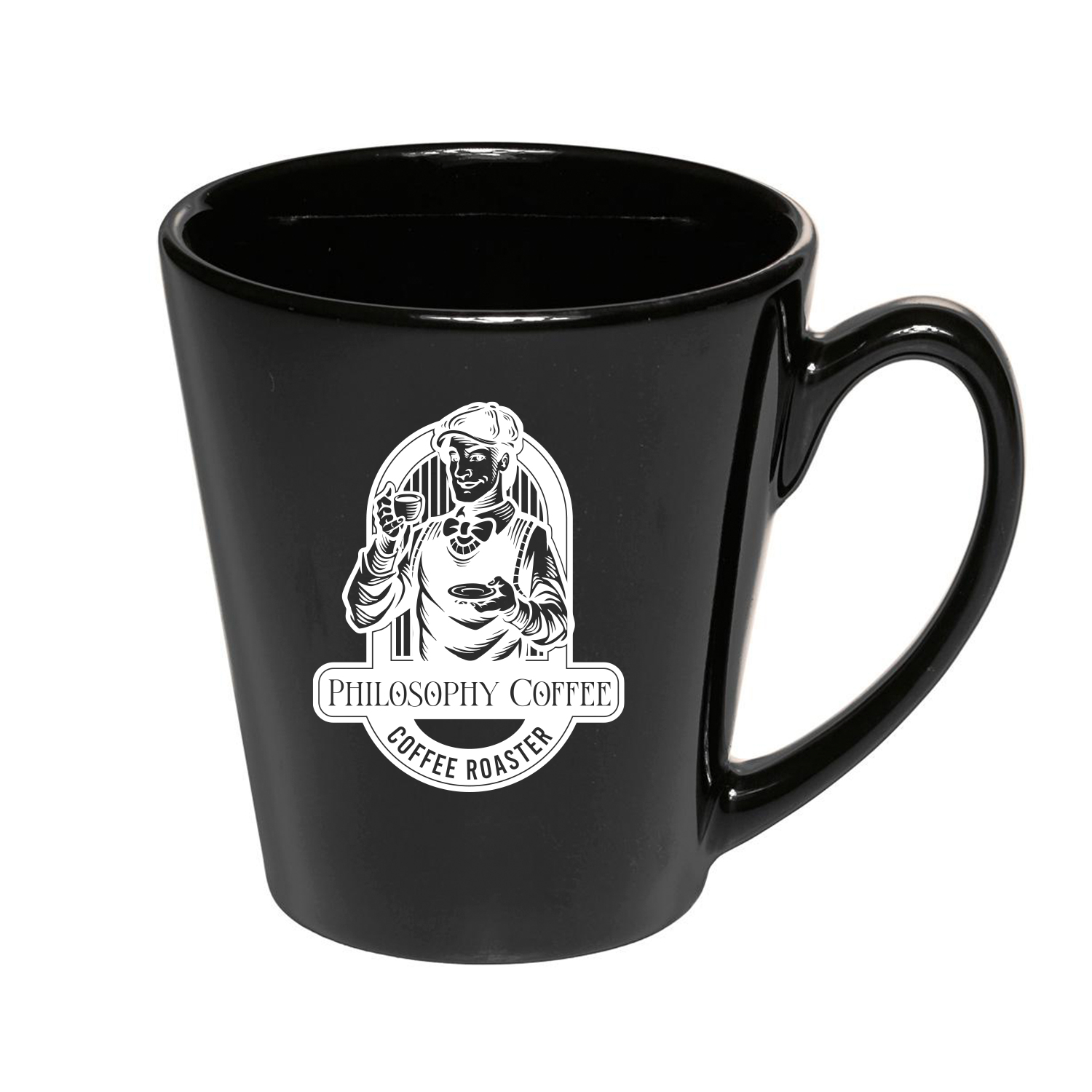 12 oz. Ceramic Lotta Latte Mug (2 Color Imprint) 7