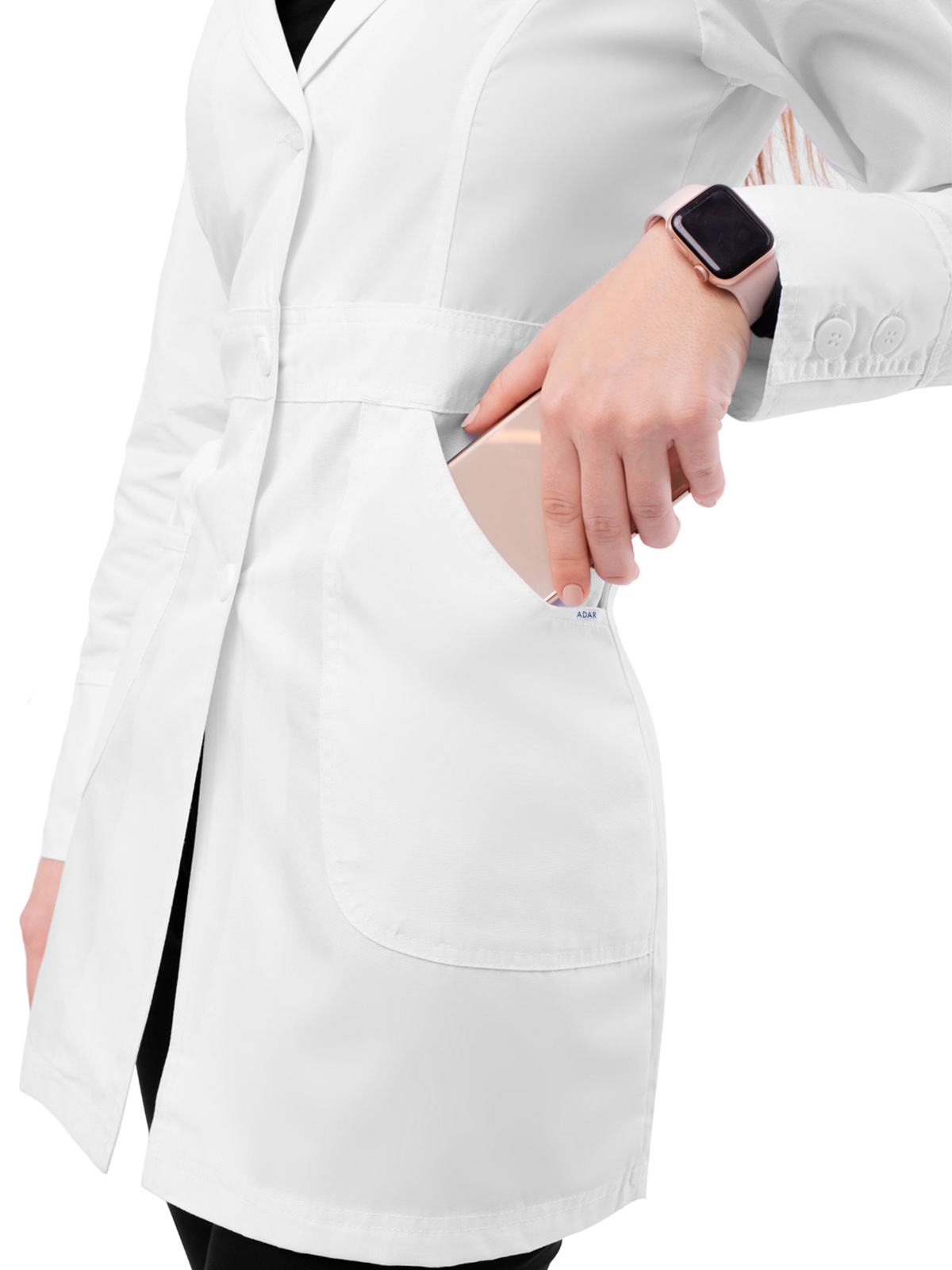 Adar - Universal - Women's Multi-Pocket 32" Perfection Lab Coat 4