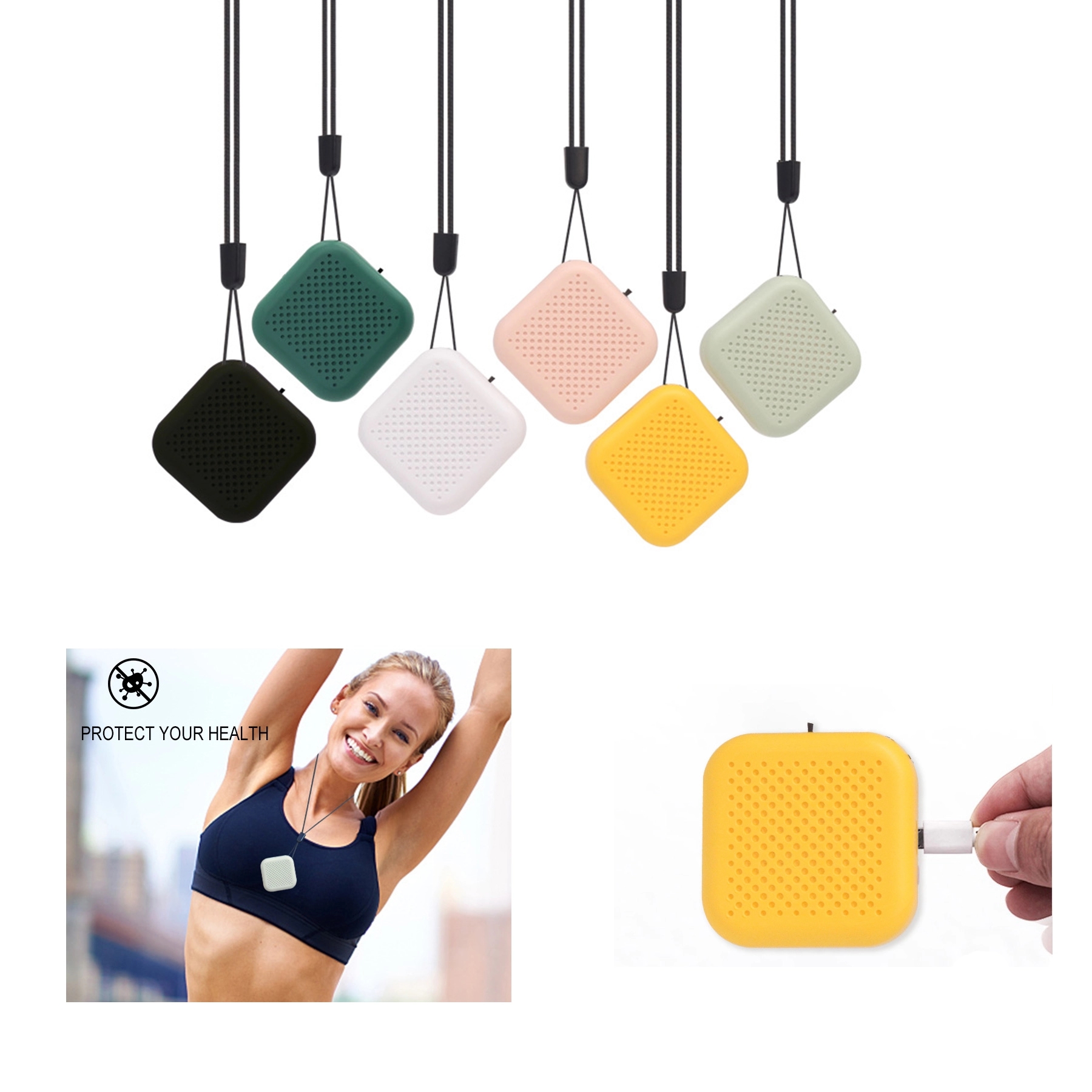 Portable Wearable Neck Air Ionizer Purifier 2