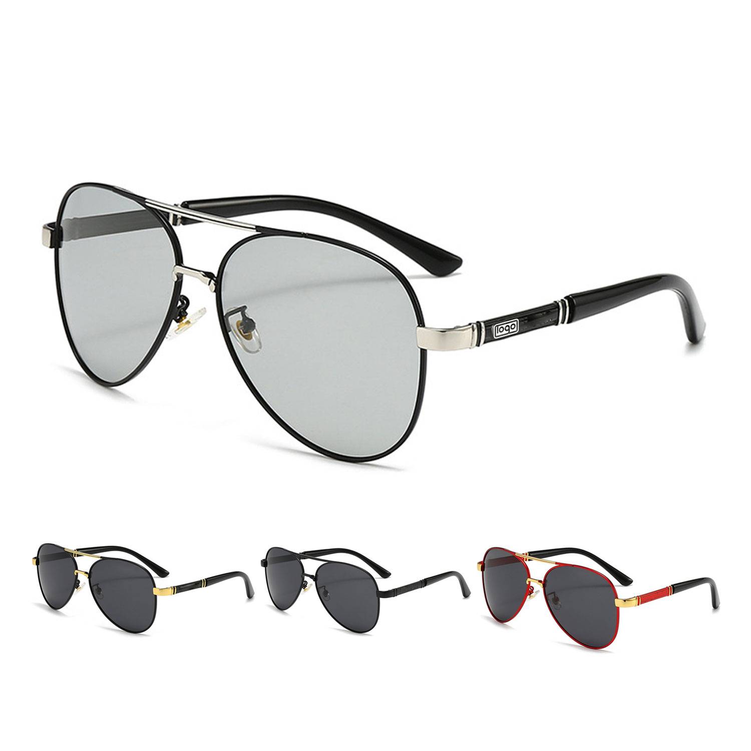 Metal-Resin Polarized Sunglasses 1