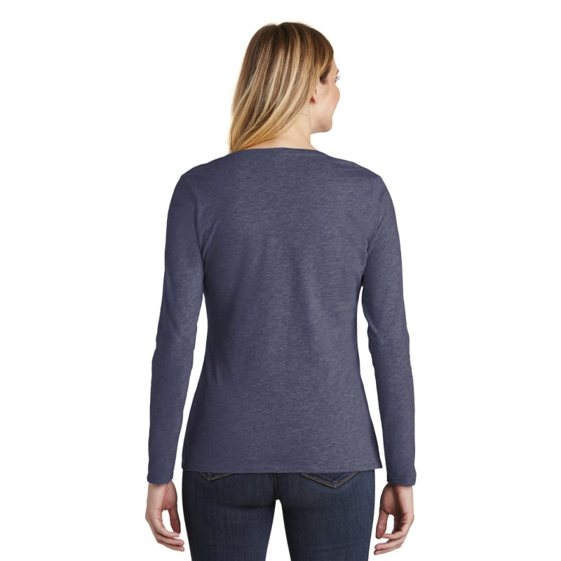 District Women's Very Important Tee Long Sleeve V-Neck. 17