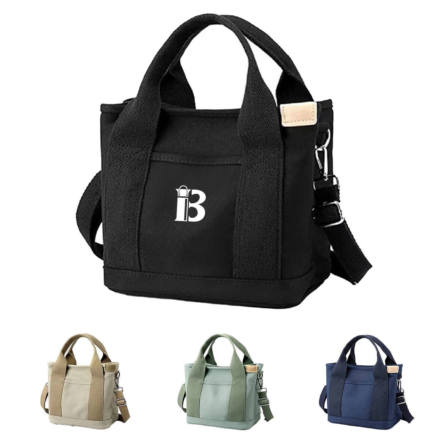 Canvas Insulated Lunch Bag Cooler 2