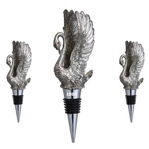 Elegant Alloy Swan Wine Cork Bottle Stopper 6