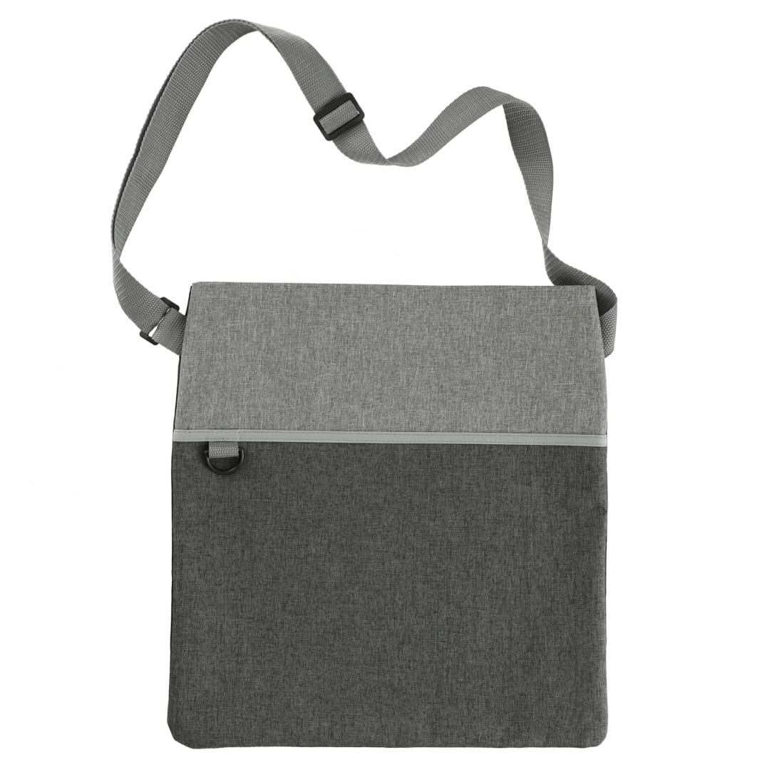 Double Heather RPET Crossbody Tote 19