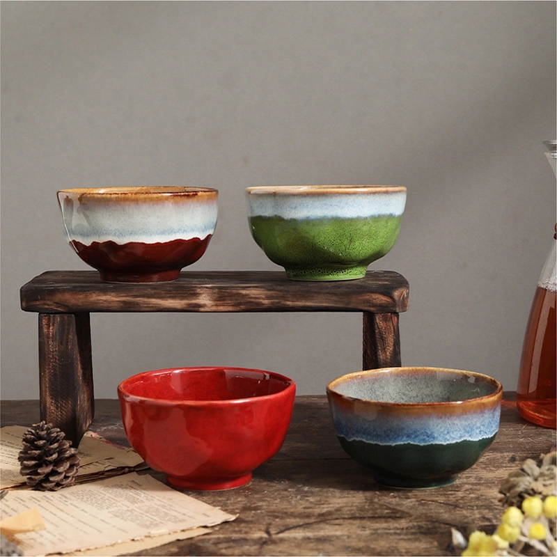 Custom 4.5 Inch Ceramic Dessert Bowls 2