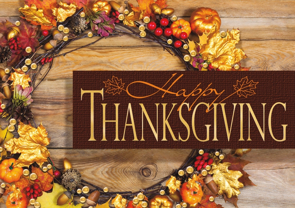 Autumn Harvest Thanksgiving Cards 1