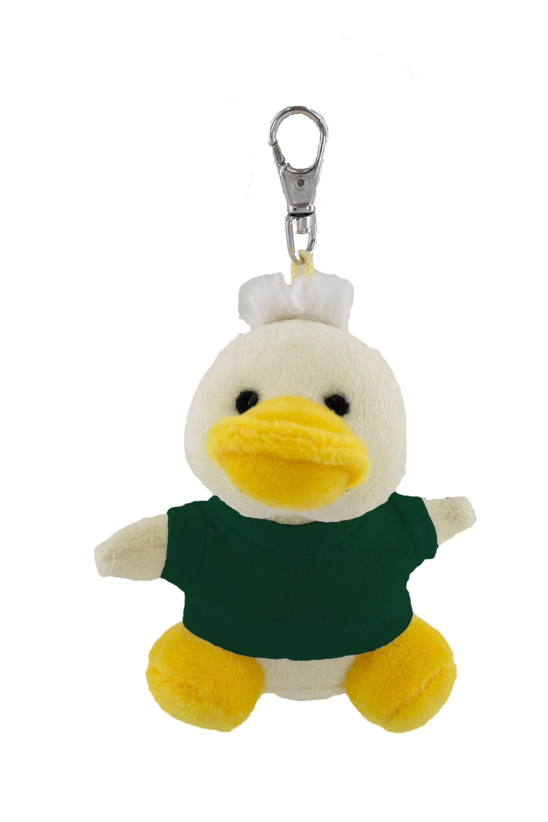 Soft Plush Duck Keychain With Tee 14
