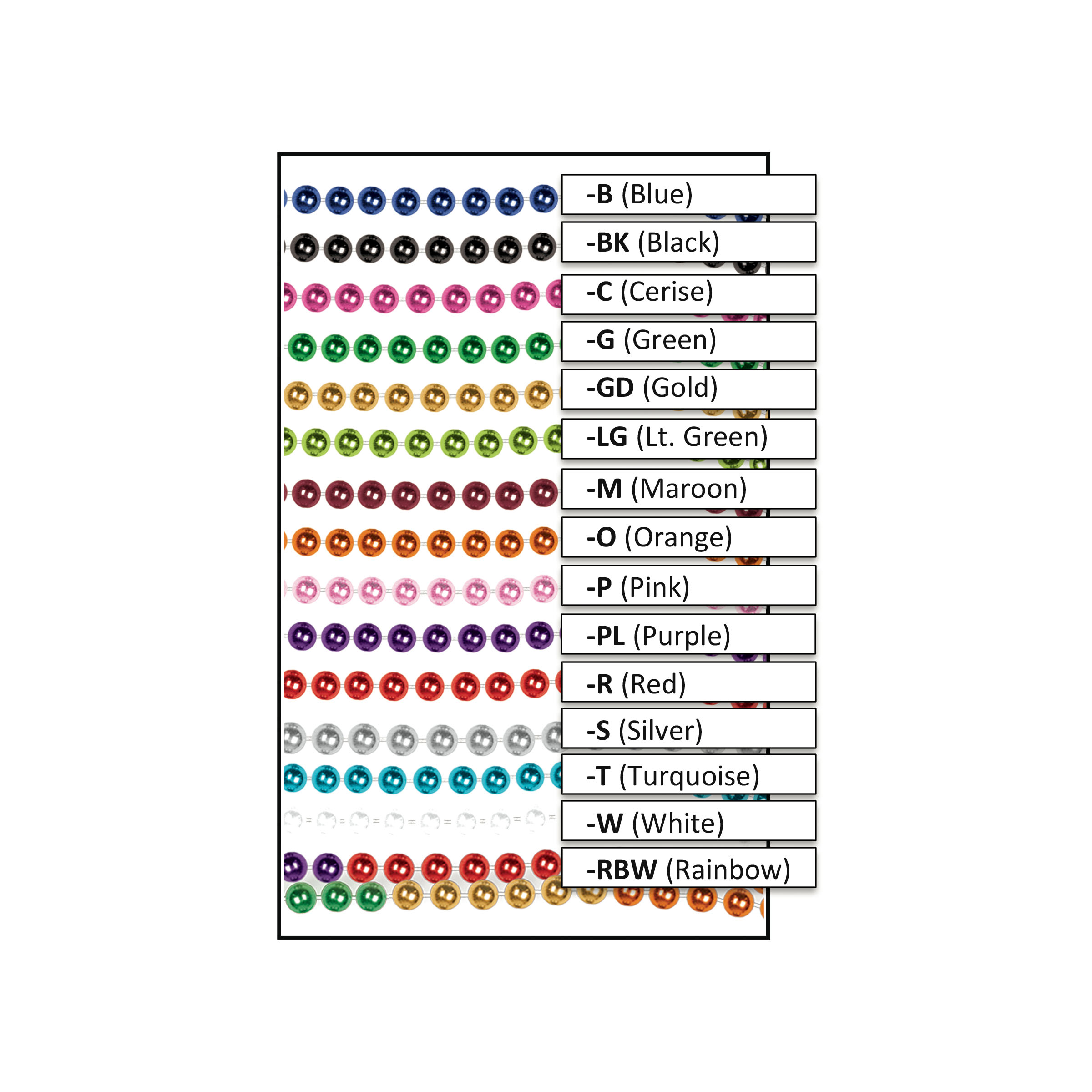 Mardi Gras Beads with a Custom Medallion 2