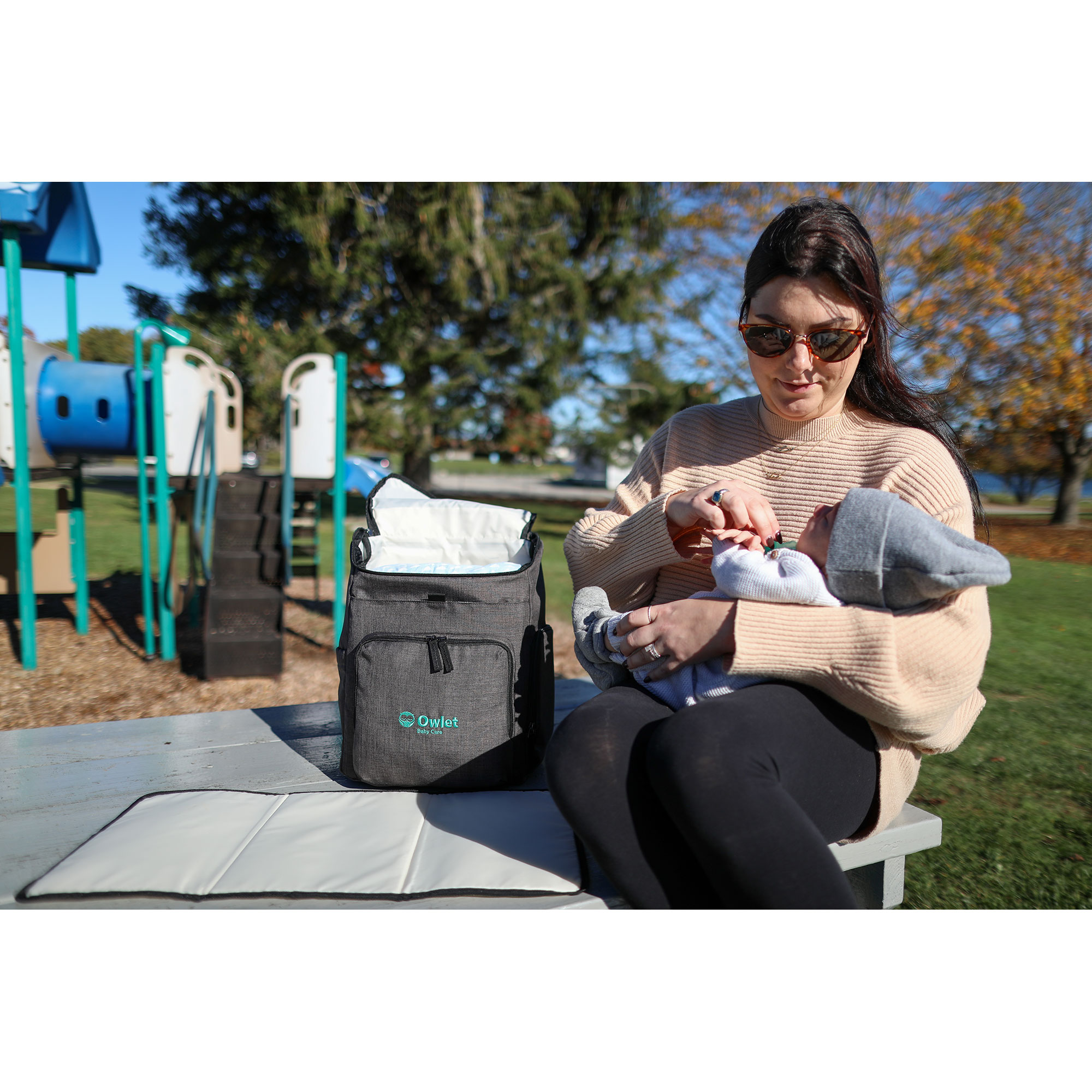 Reagan Recycled rPET Diaper Backpack 2