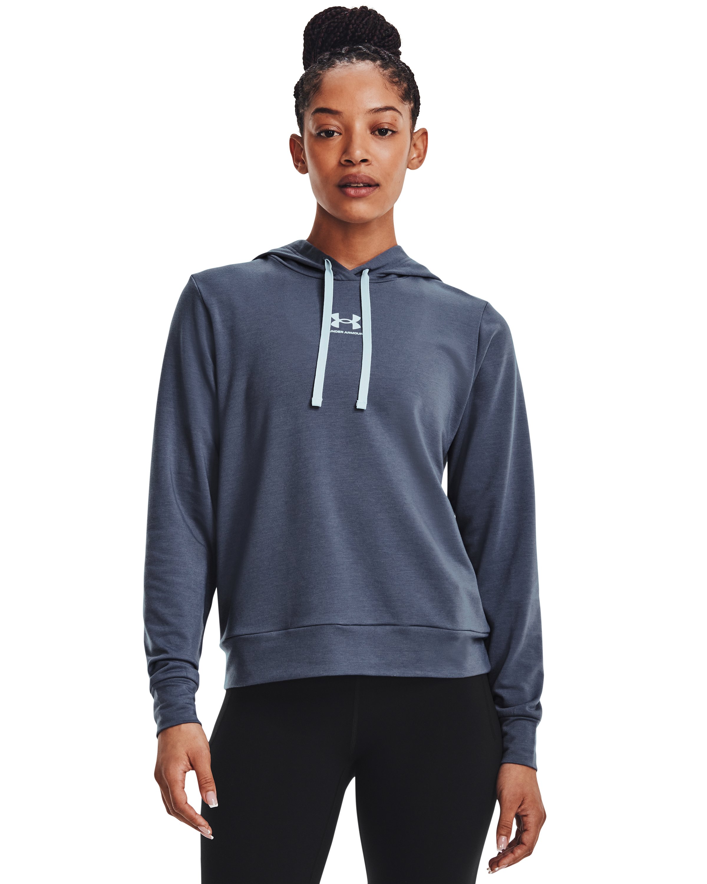 UA Rival Terry Women's Hoodie, custom hoodie or sweatshirt with logo imprint 12