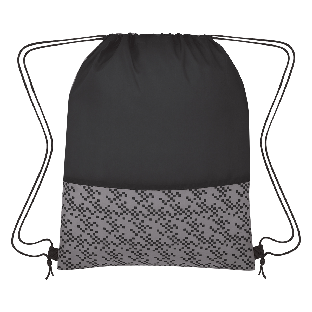 Bitmap Drawstring Backpack 7