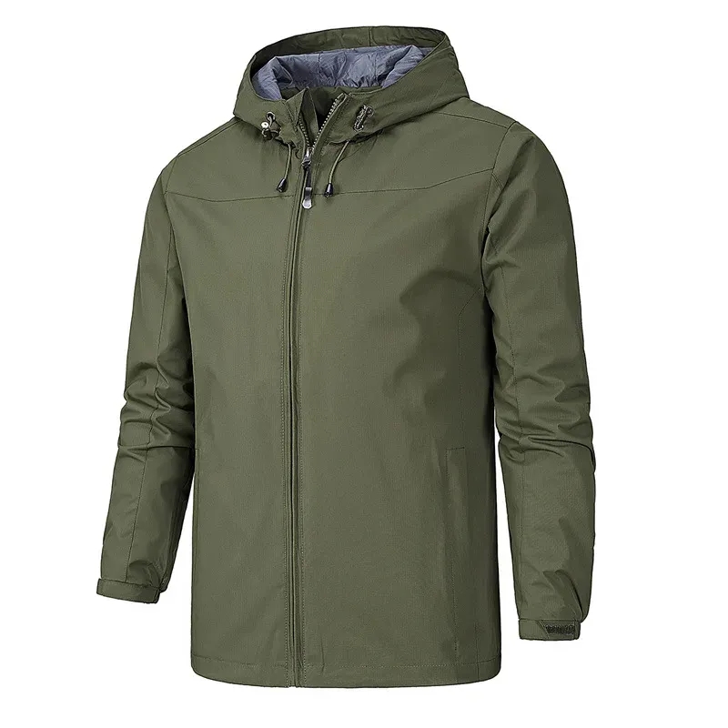 Sustainable rPET Eco-Friendly Hooded Windbreaker Jacket 4