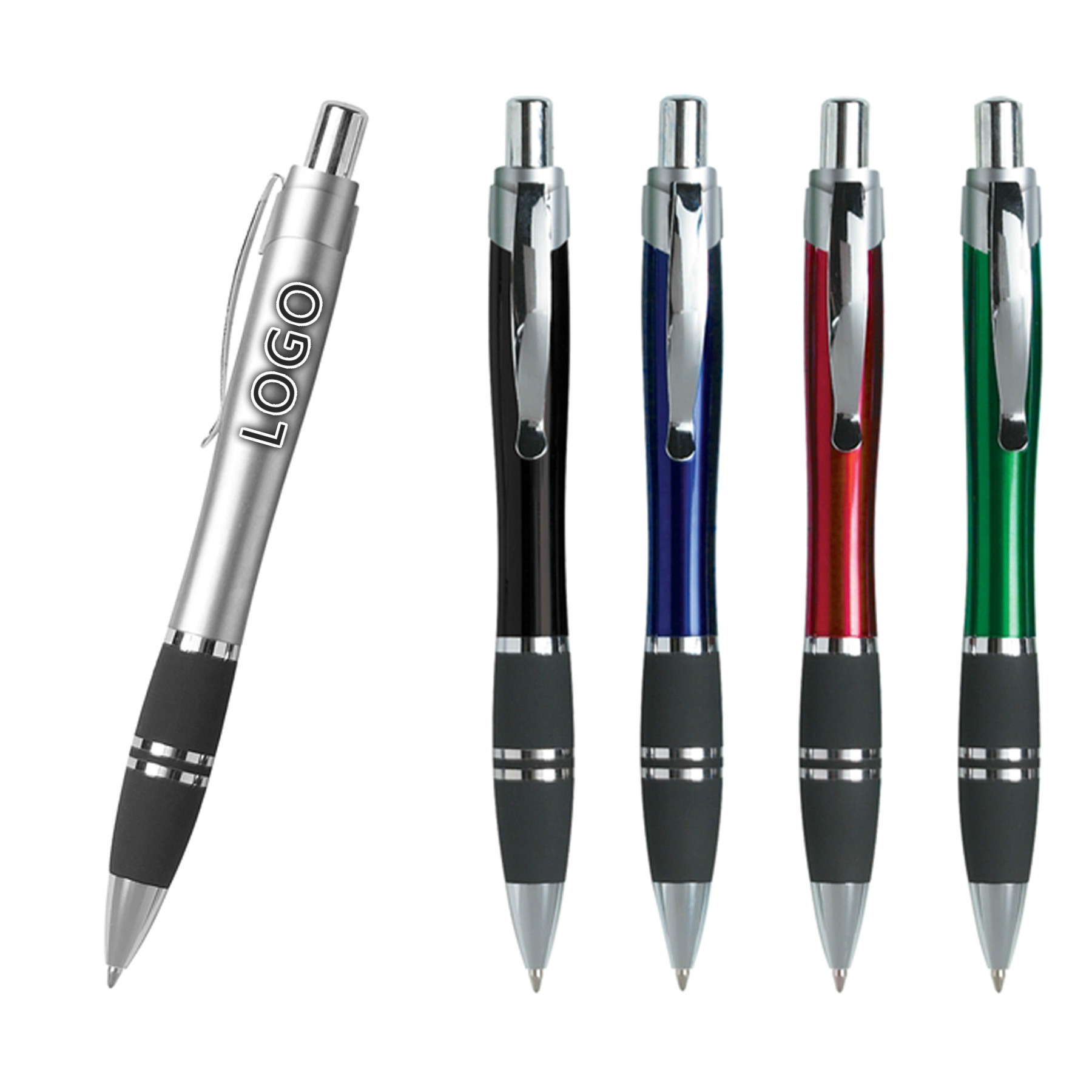 Tri-Band Rubber Grip Custom Pens 2