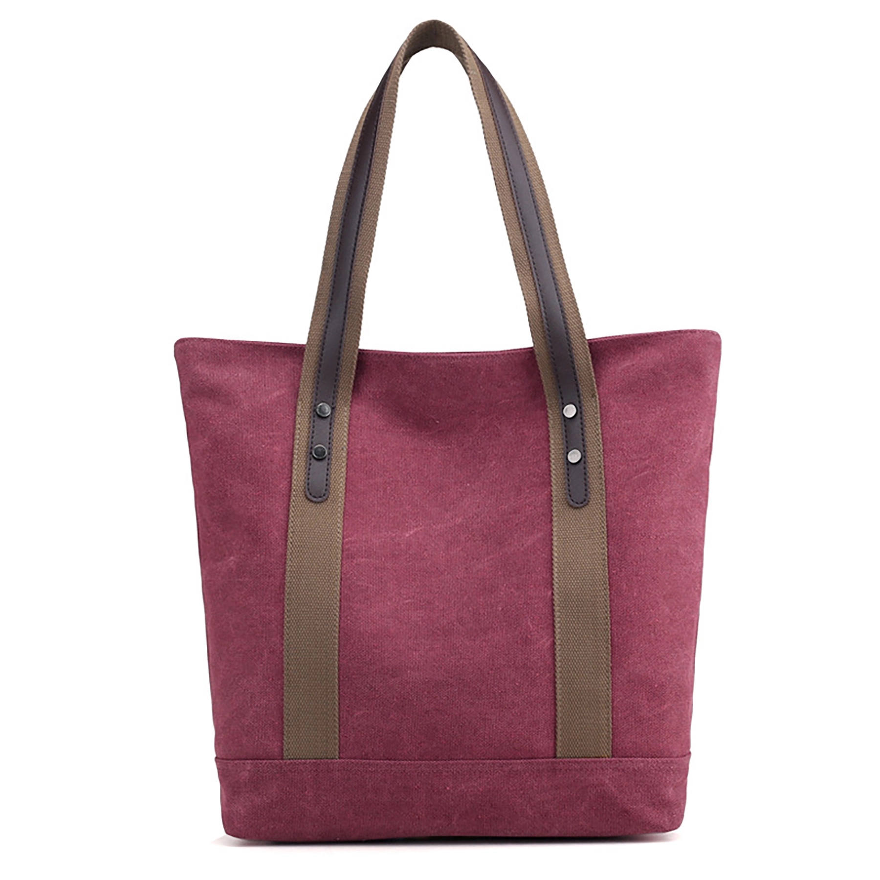 Vintage Women Handle Tote Bag Canvas 17