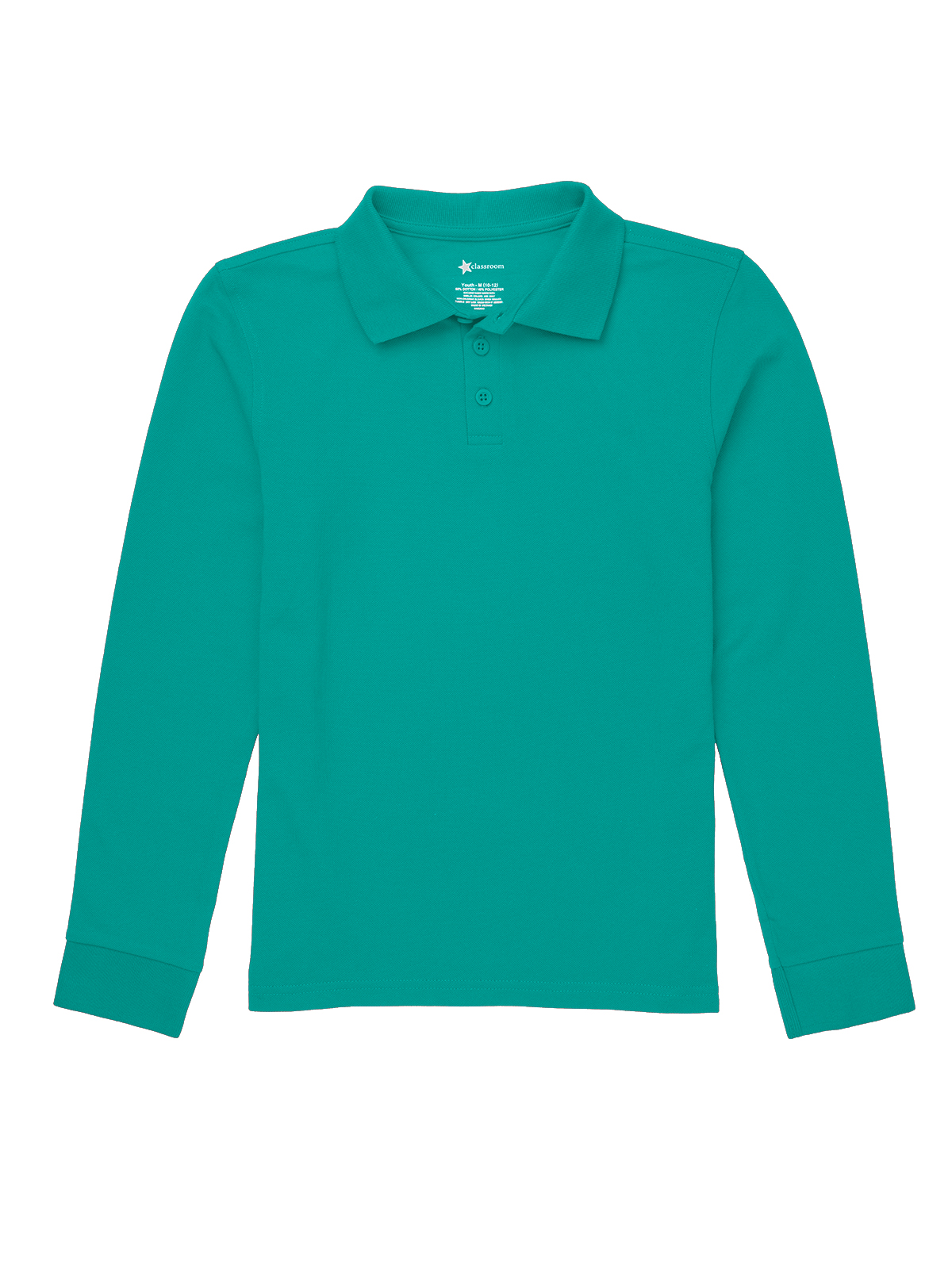 Classroom Uniforms - Children's Unisex Long Sleeve Pique Polo 15