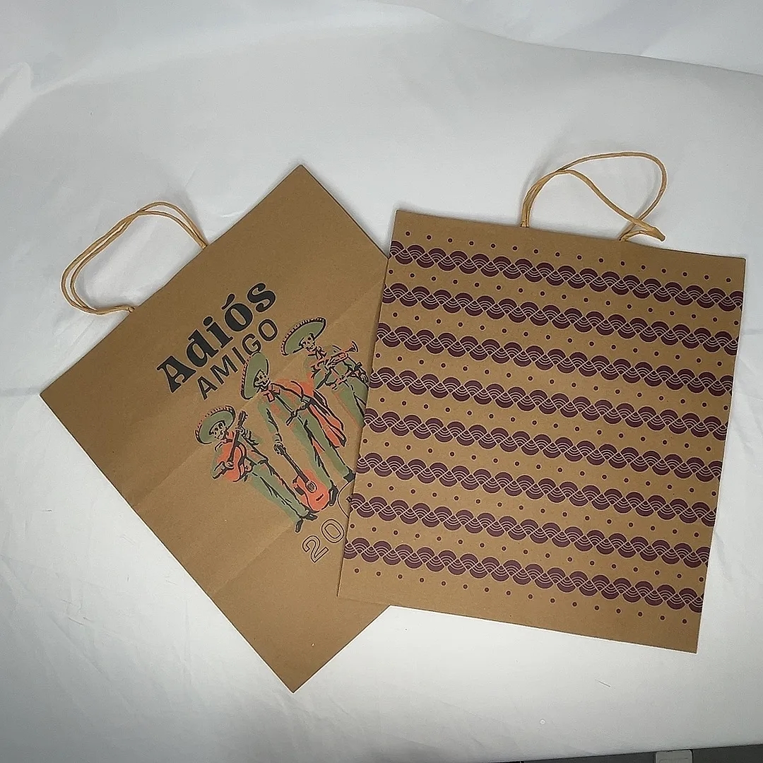Recycled Kraft Shopping Bag 2