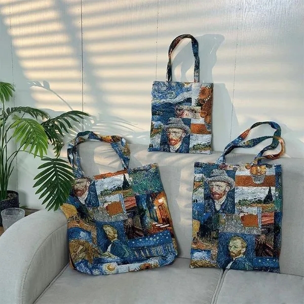 Personalized Tapestry Tote Bag, custom tote bag with logo imprint 5