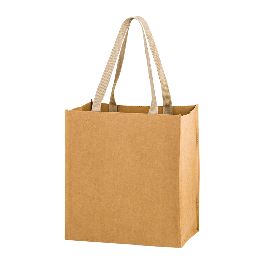 4-Bottle Washable Kraft Wine Tote 3