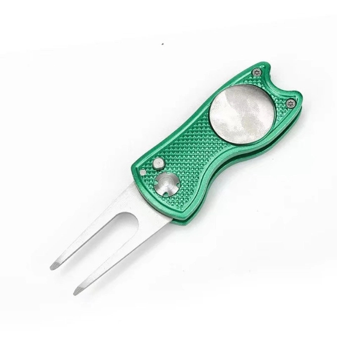 Stainless Steel Golf Pitchfork Divot Repair Tool 3