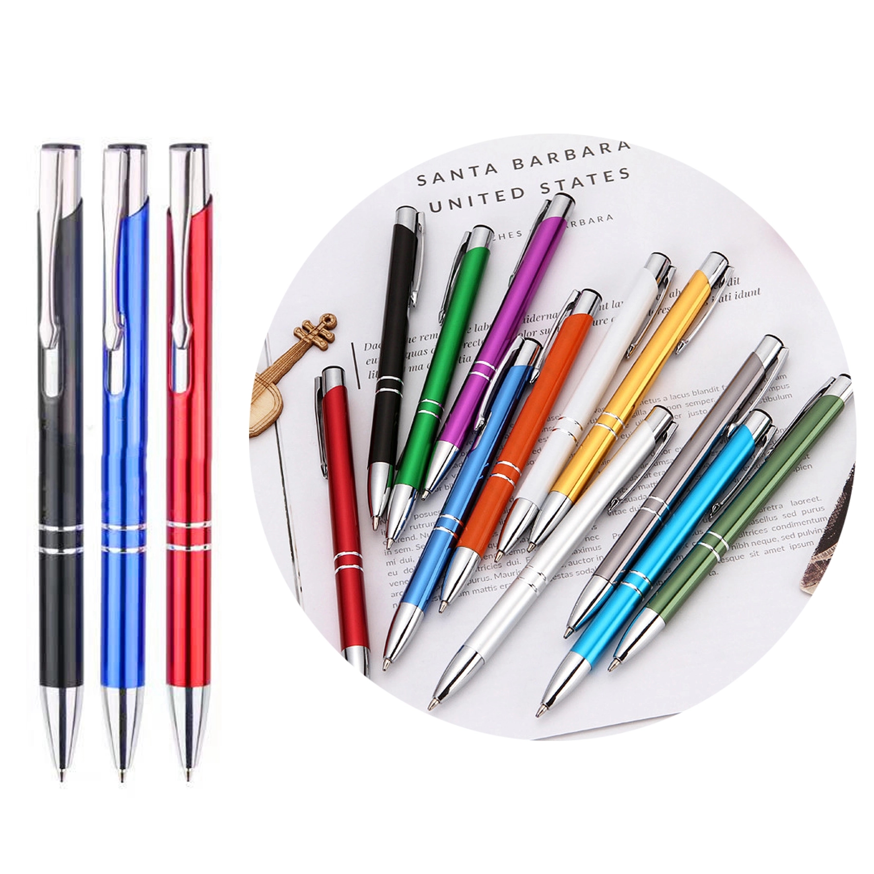 RMetal Click Ballpoint Pen 3
