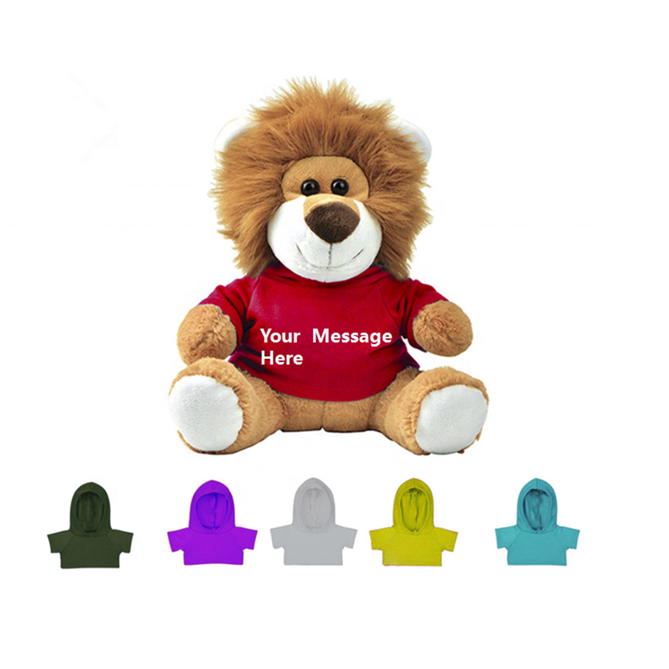 Custom Mini Cute Lion Plush Toy 3