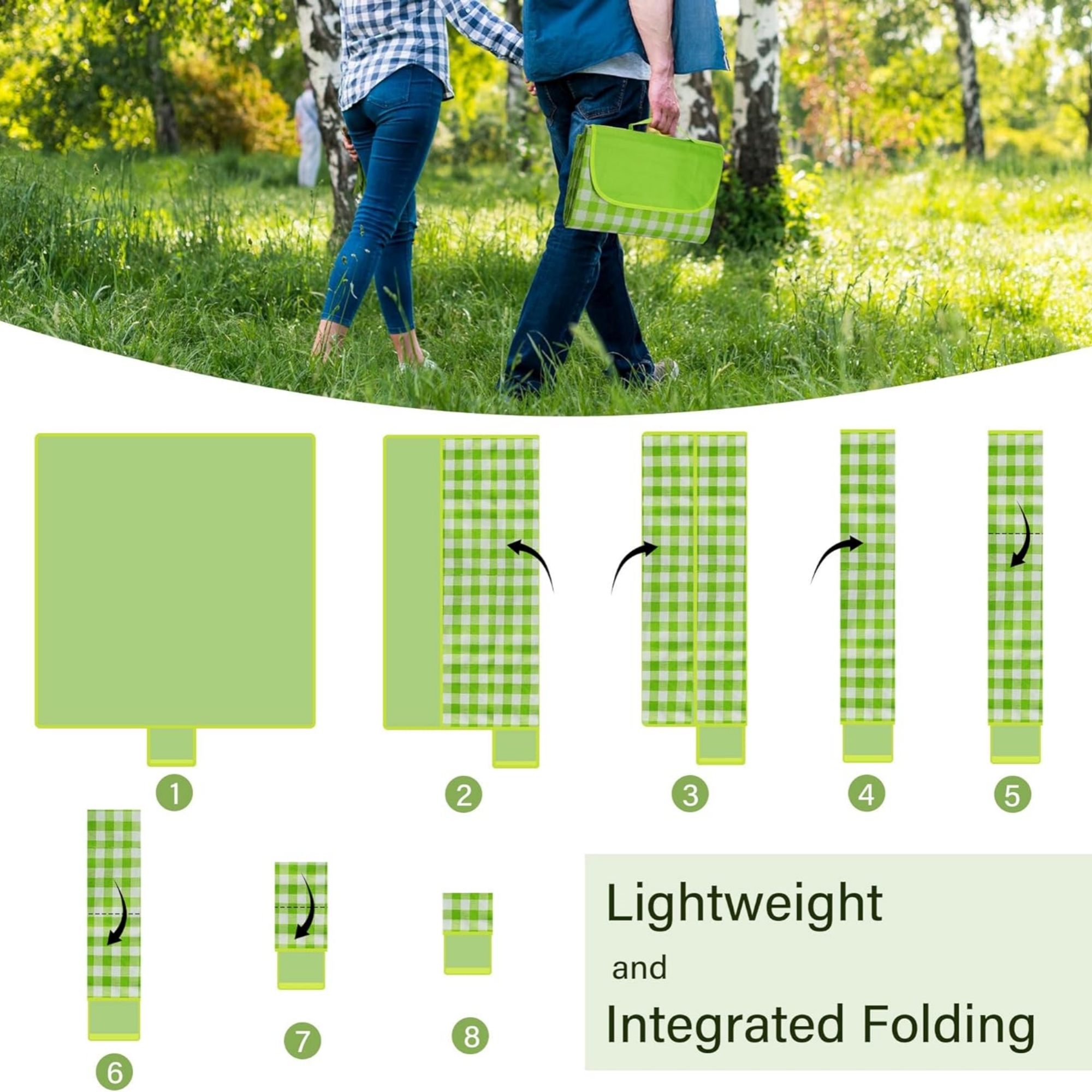 Plaids Picnic Blankets 40"x60" 2