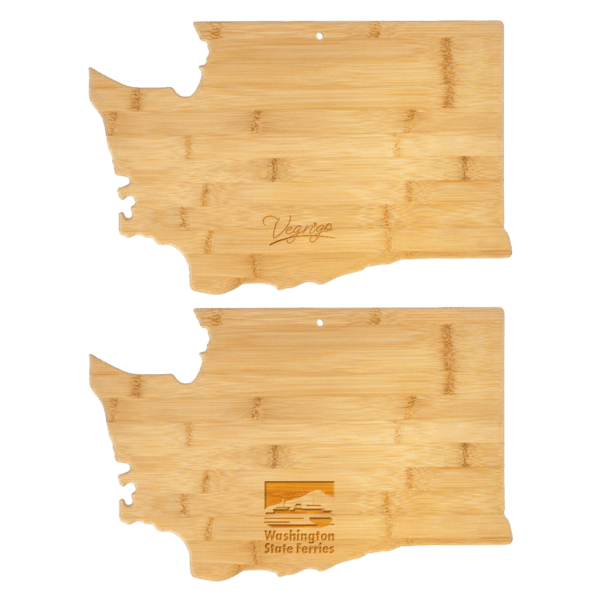 U.S. State Shaped Bamboo Cutting and Serving Boards 425