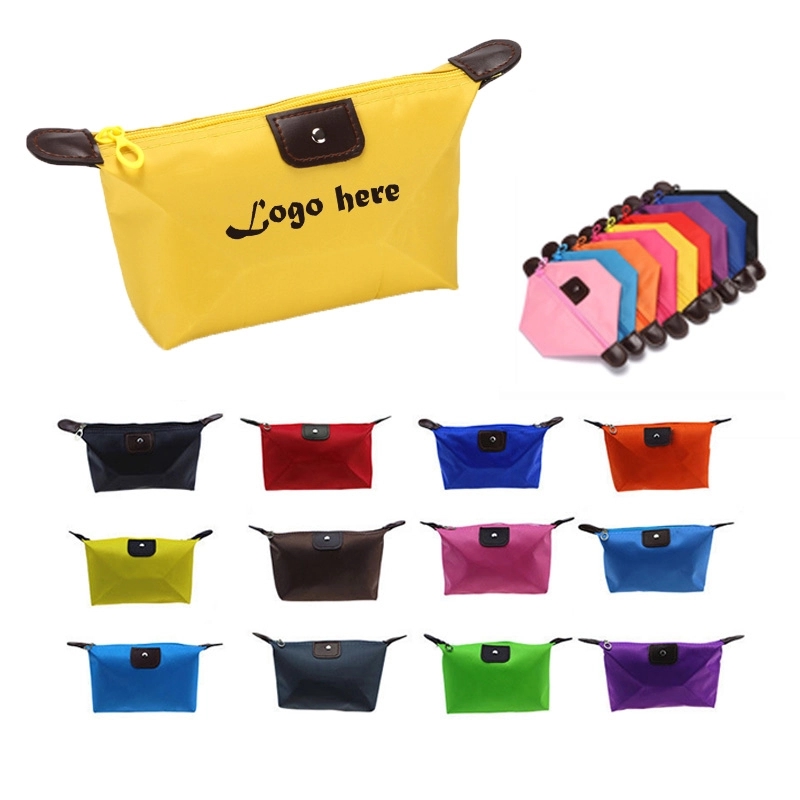 Portable Makeup Bag With Zipper MOQ100pcs 2