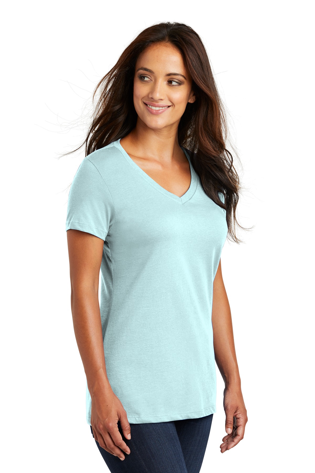 District® Women's Perfect Weight V-Neck Tee 10