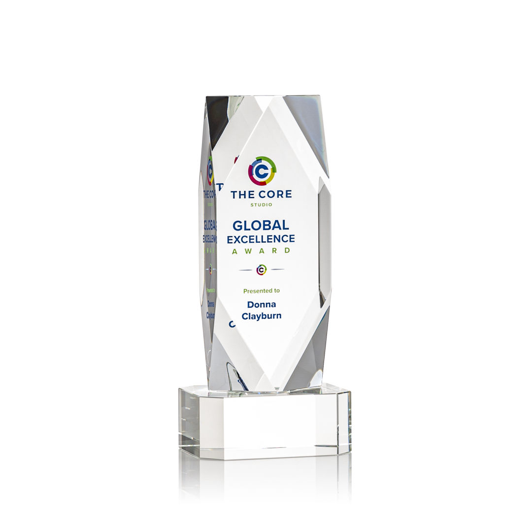 Delta VividPrint™ Award on Base - Clear 2